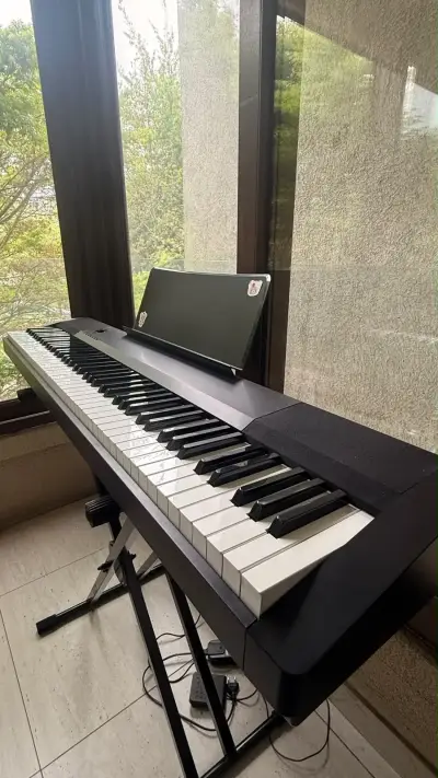 piano digital casio cdp 120 con accesorios - miniatura 1