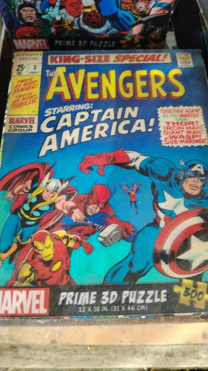 Puzzles 3D Marvel Iron Man, Venom y Avengers - 3