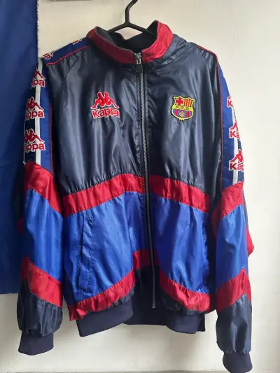 Chaqueta barcelona kappa retro 1992-1995 - miniatura 1