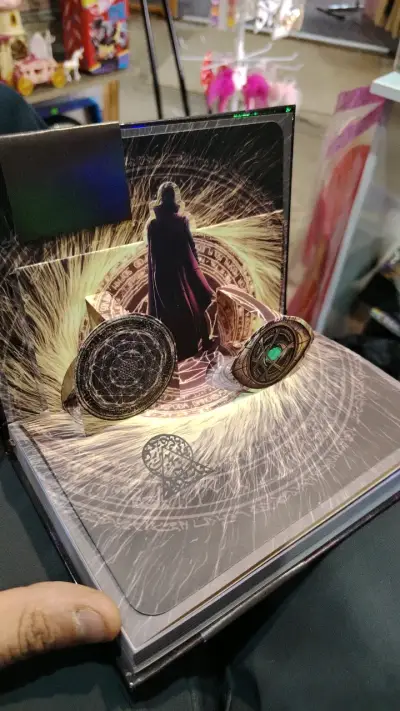 Libro pop-up de magia y hechicería dr. Stranger - miniatura 2
