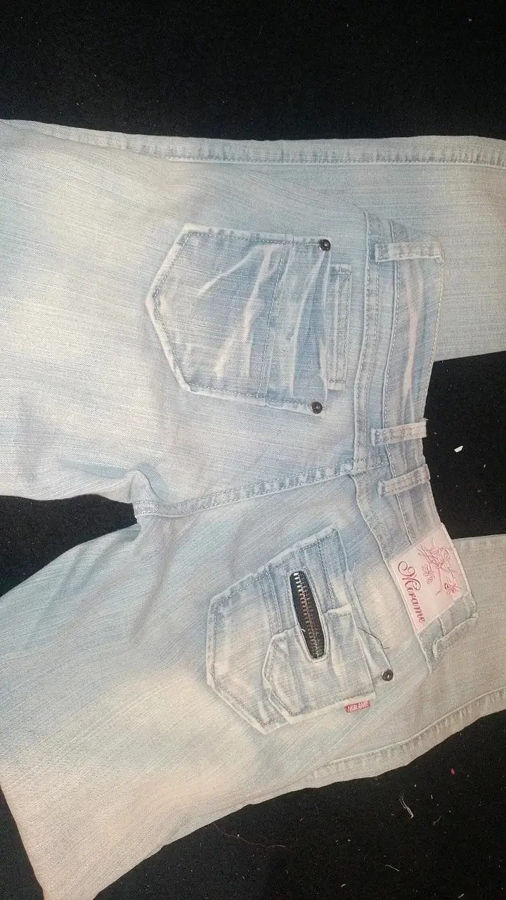 Jeans claros de mujer tiro bajo - 2