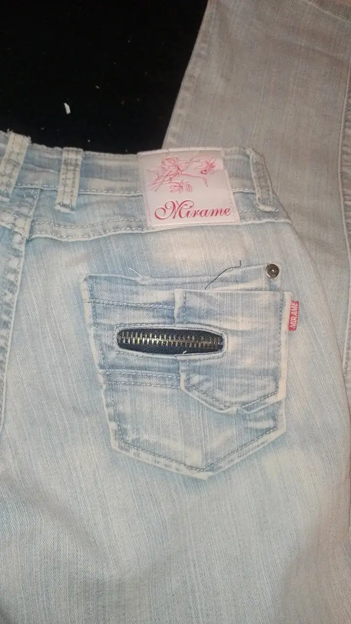 Jeans claros de mujer tiro bajo - 3