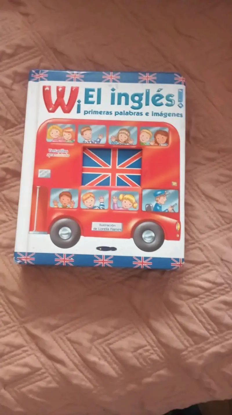 Libro infantil 'El inglés: primeras palabras e imágenes'