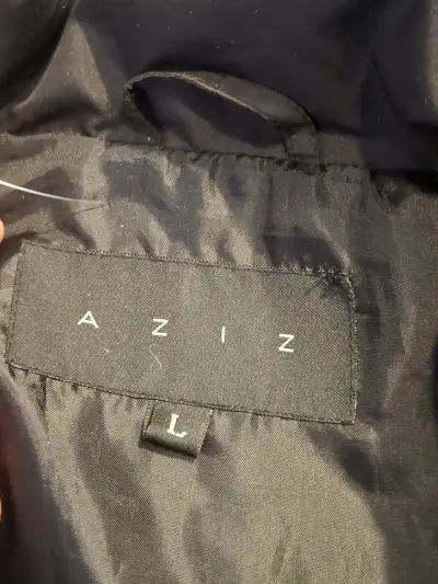 Parka sin mangas negro mujer Talla L - miniatura 4