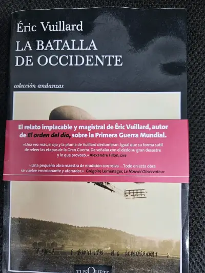 Libro 'La Batalla de Occidente' de Éric Vuillard - miniatura 2