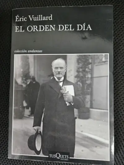 Libro 'El Orden del Día' de Éric Vuillard - miniatura 1