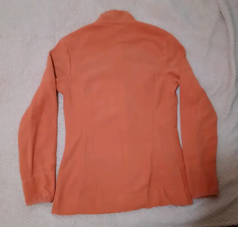 poleron polar naranja para mujer - 2