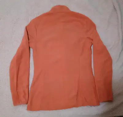 poleron polar naranja para mujer - miniatura 2