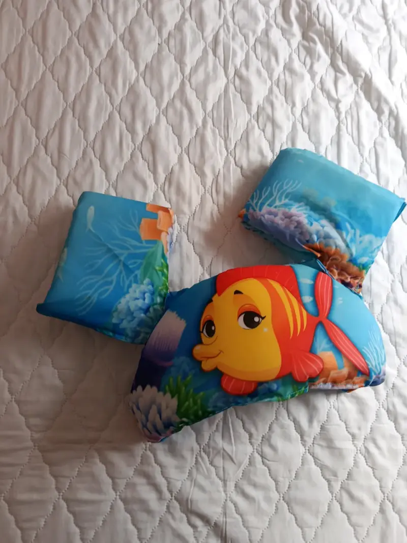 Chaleco flotador infantil con diseño de pez - 2