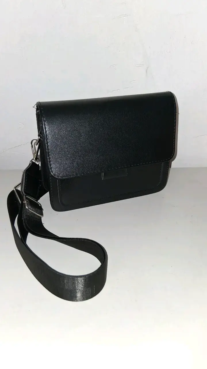 Bolso bandolera negro elegante - 2