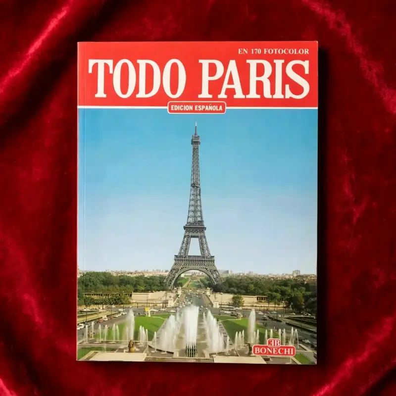 Libro Todo París Edición Española con Fotografías - 1