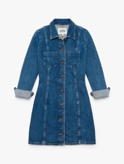 Vestido de mezclilla Zara Authentic Denim - miniatura 1