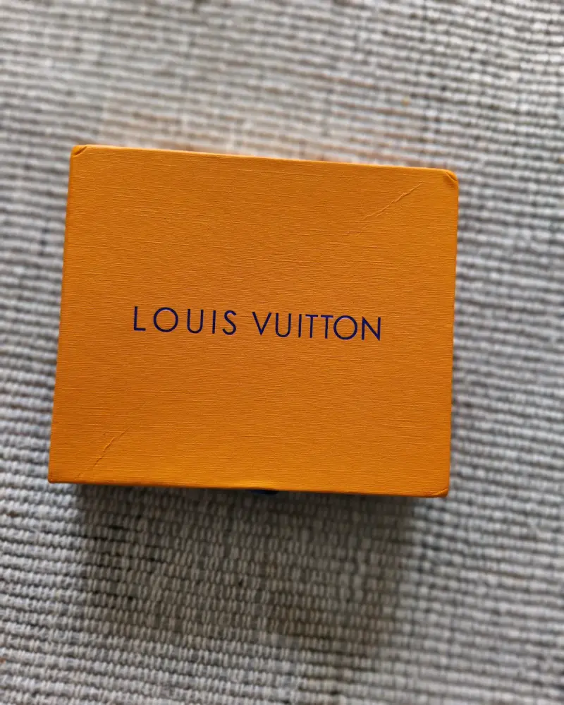 Billetera Louis Vuitton x Supreme roja de cuero - 4