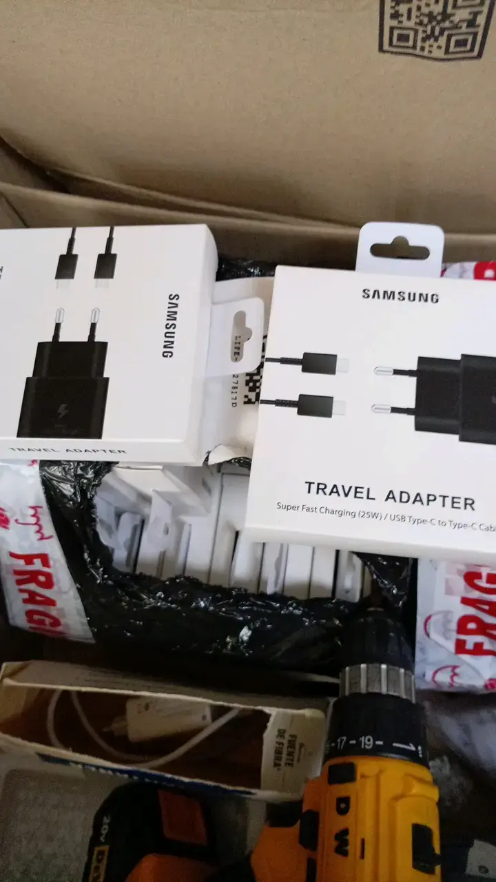 Lote Cargador Samsung Carga Rápida 25W
