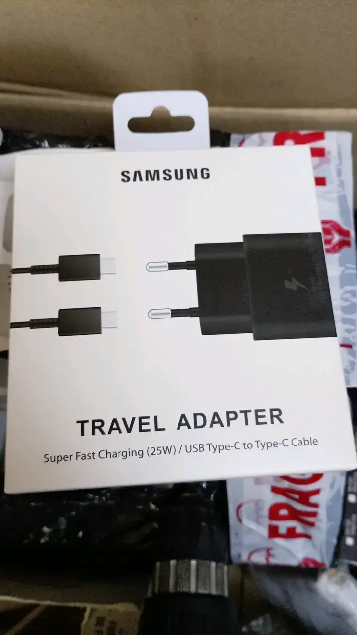 Lote Cargador Samsung Carga Rápida 25W - 3