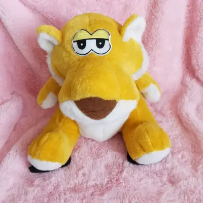 Peluche de tigre amarillo Village - miniatura 1