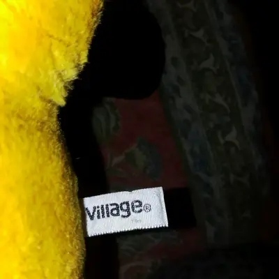 Peluche de tigre amarillo Village - miniatura 2