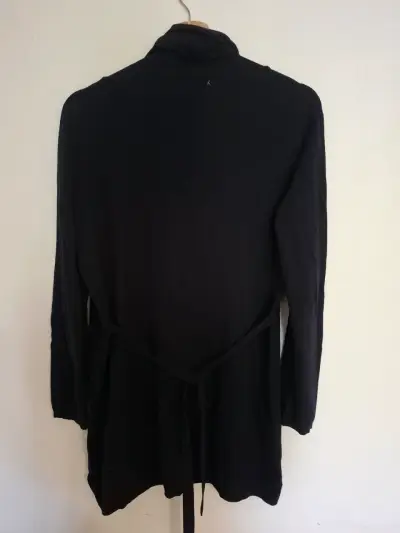 Cárdigan azul marino mujer Zara Talla L - miniatura 3