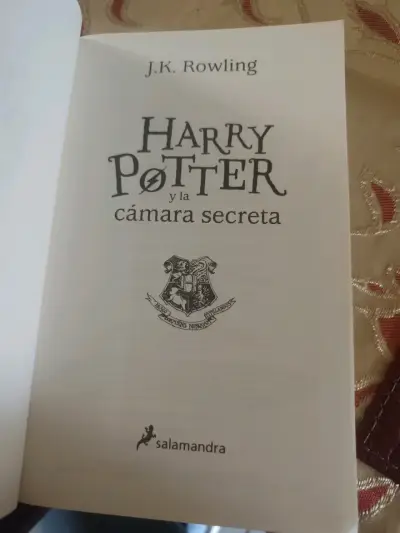 Libro Harry Potter y la Cámara Secreta ORIGINAL - miniatura 3