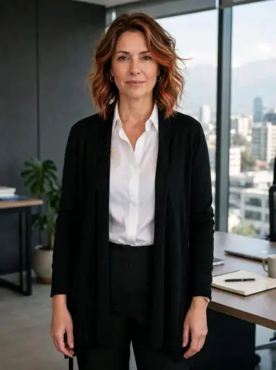 Cárdigan negro de mujer Zara Talla L - miniatura 1