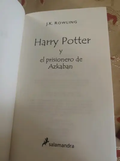 Libros Harry Potter de J.K. Rowling - miniatura 4