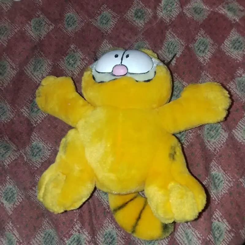 Peluche de Garfield amarillo suave - 3