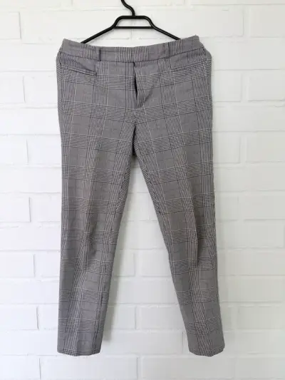 Pantalones a cuadros Banana Republic Sloan talla 4 - miniatura 1