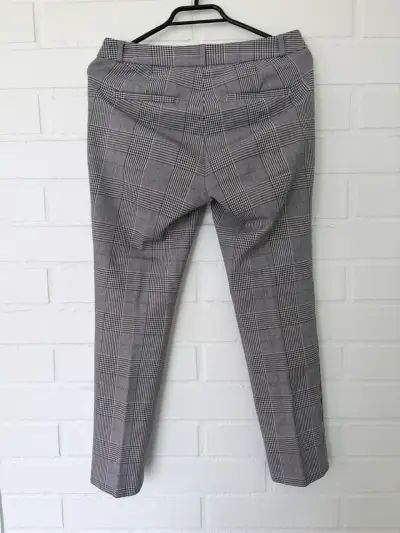 Pantalones a cuadros Banana Republic Sloan talla 4 - miniatura 2