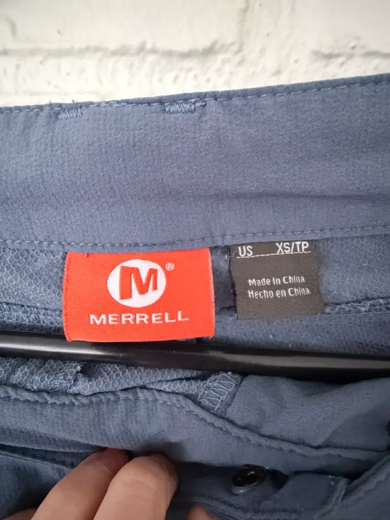 Pantalones desmontables Merrell azul mujer - 4