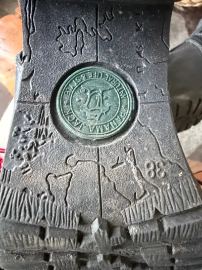 Botas de cuero negro Panama Jack con tacón - miniatura 5