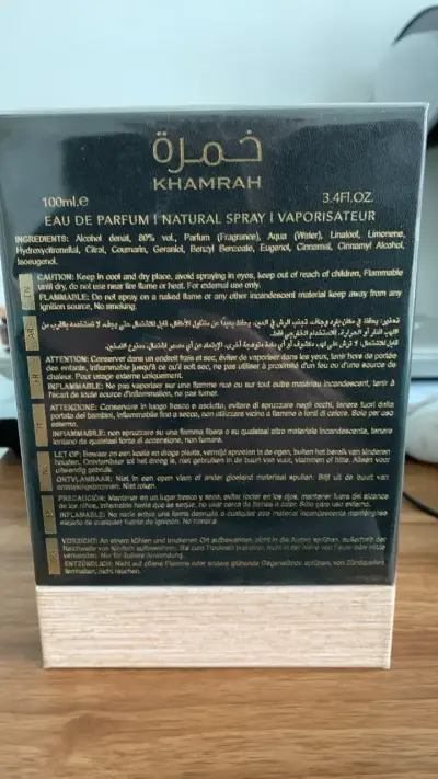Perfume Lattafa Khamrah 100ml Eau de Parfum - miniatura 3