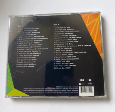 CD Eurovision Song Contest 2021 Rotterdam - miniatura 2