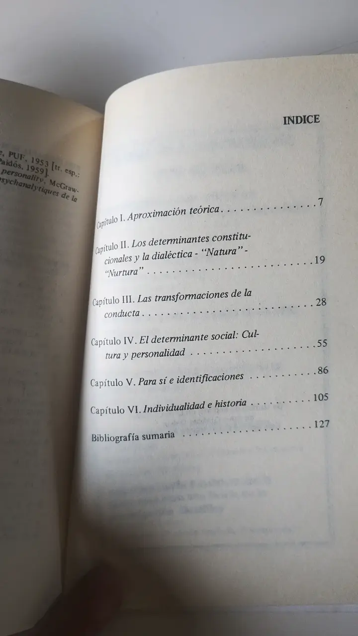 Libro 'La Personalidad' de Jean-Claude Filloux - 3