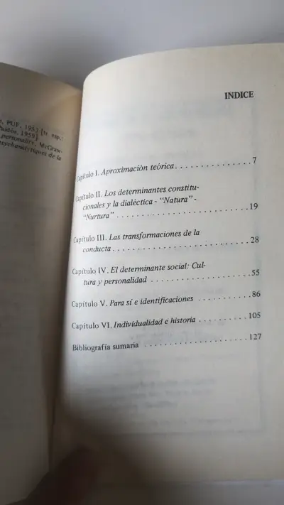 Libro 'La Personalidad' de Jean-Claude Filloux - miniatura 3