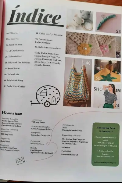 Revista The Sewing Box 6 - miniatura 2