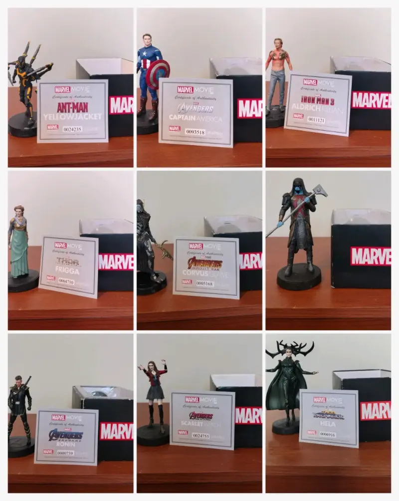 Set de Figuras de Colección Marvel Movie