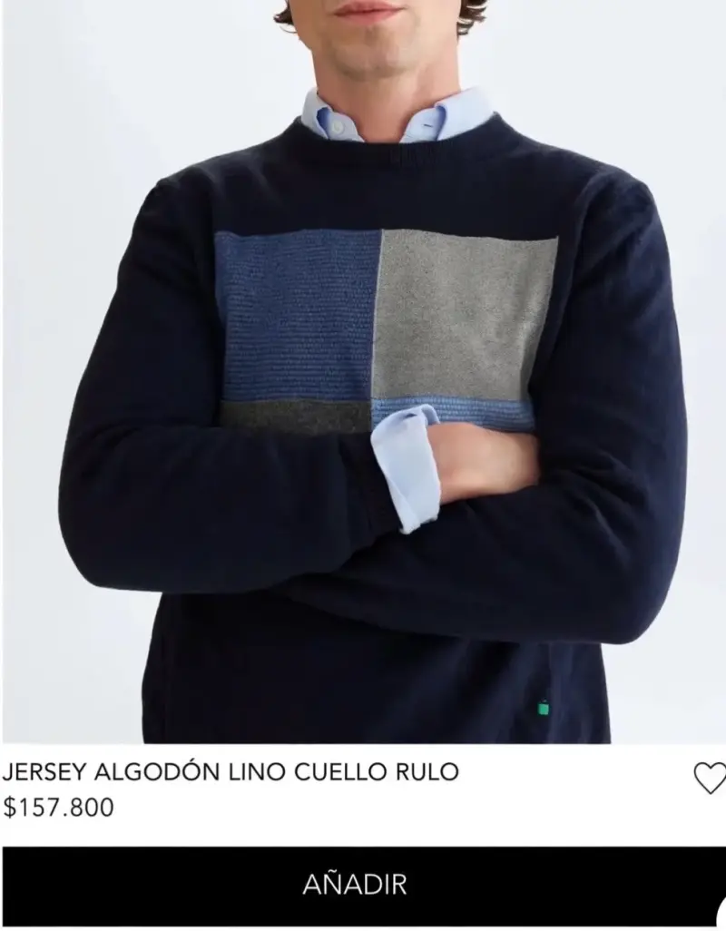 Sueter de Algodón y Lino , Purificación G
