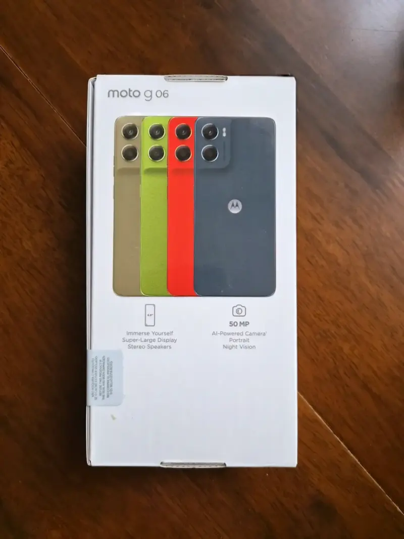 Smartphone Motorola Moto G06 con 256 Almacenamient - 4