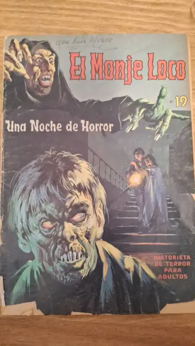 Revista El Monje Loco N°19 Una Noche de Horror - miniatura 1