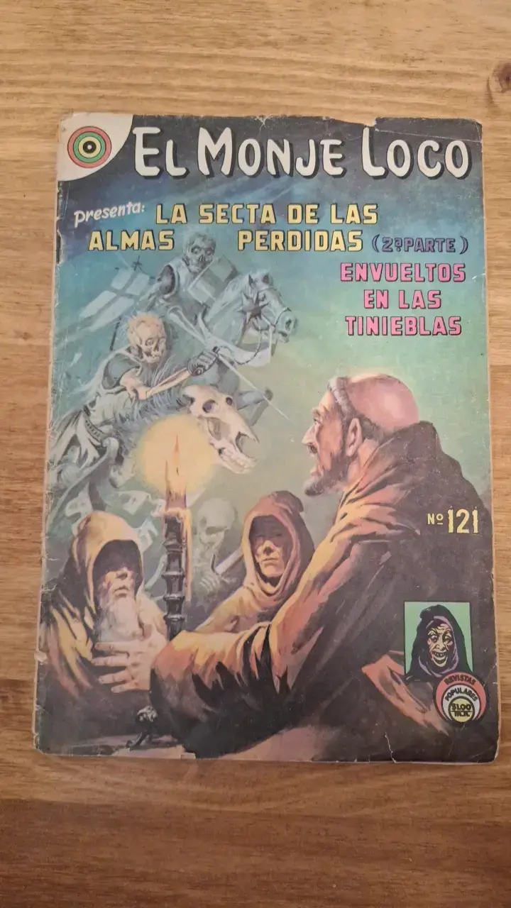Revista El Monje Loco N°121 colección vintage