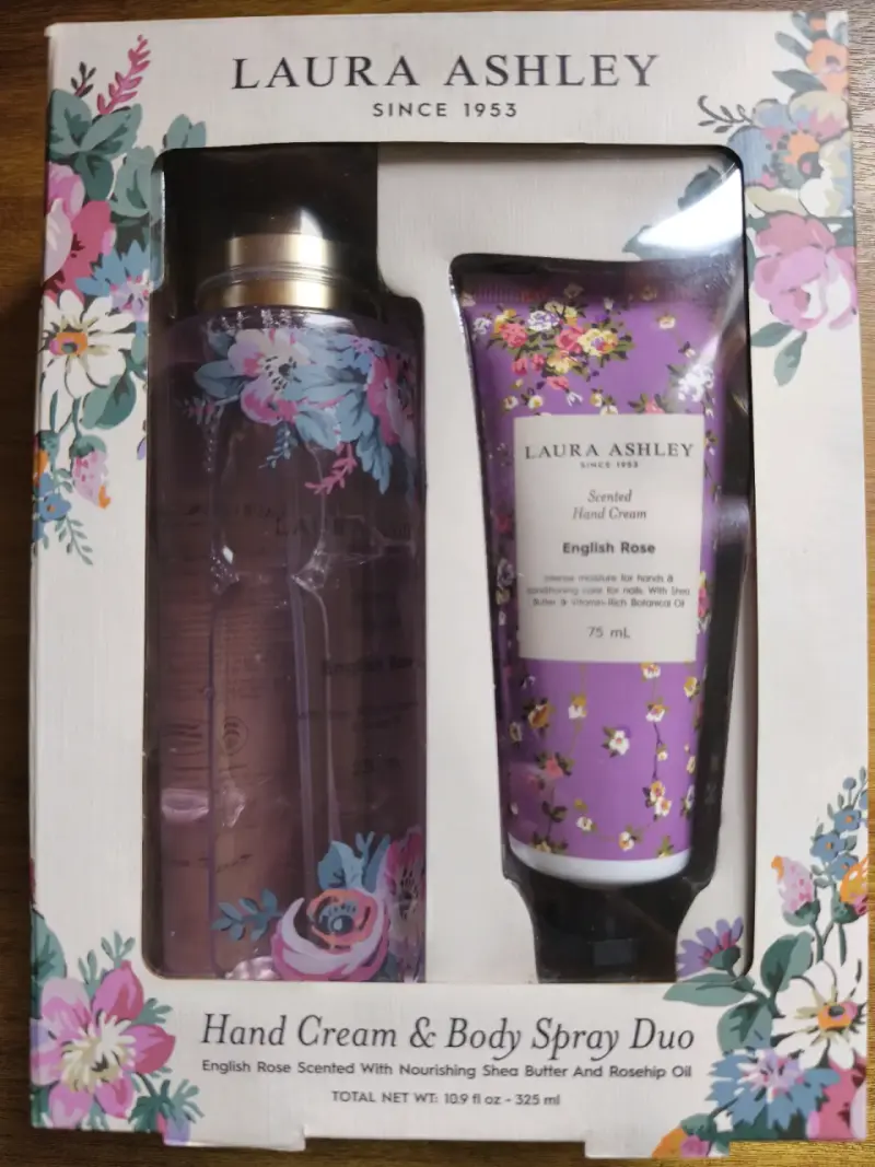 Set de Crema de Manos y Spray Corporal Laura Ashley