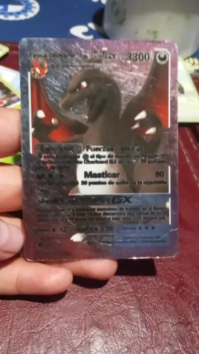 Carta Pokémon Charizard GX Holográfica - miniatura 1
