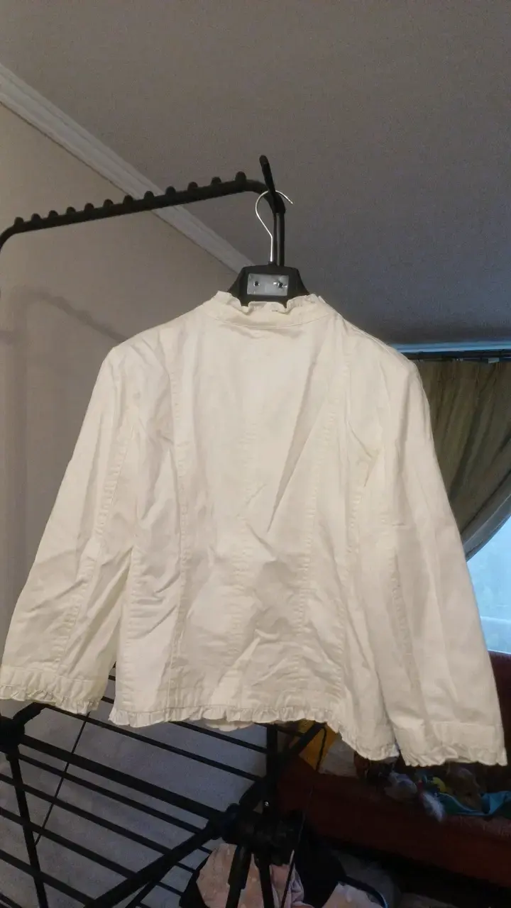 Chaqueta Blanca Sandro Mujer Talla L - 2