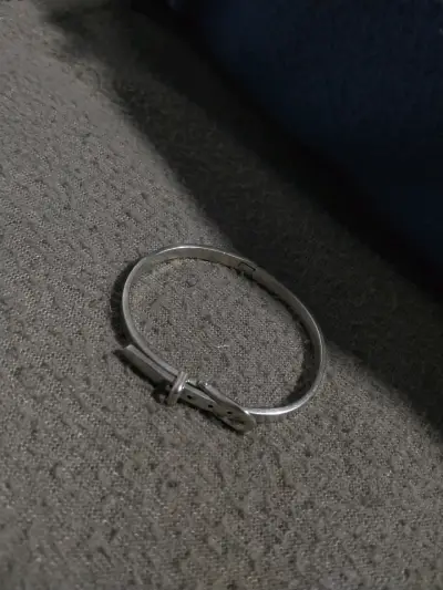 Pulsera de plata mexicana antigua - miniatura 3