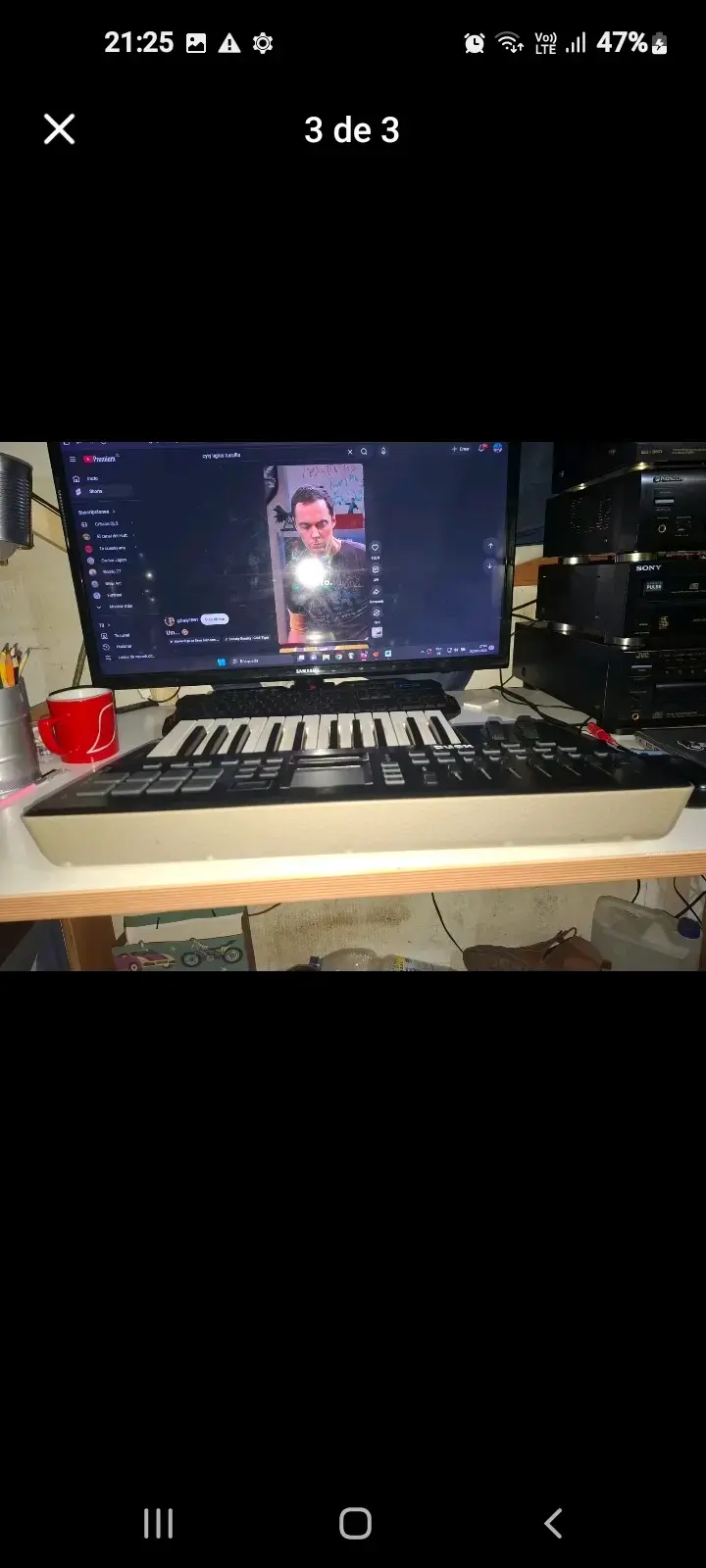 Controlador MIDI Korg Taktile-25 USB en buen estado - 3