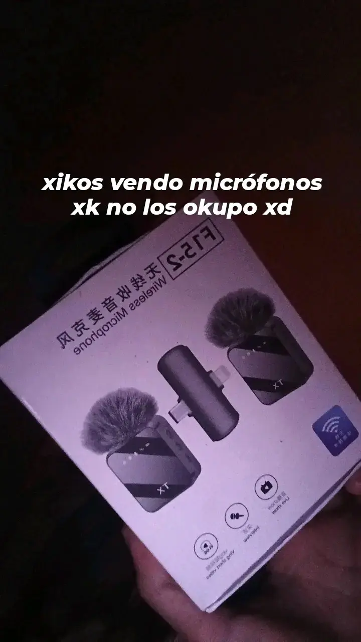Micrófonos inalámbricos F-5-2 con parabrisas