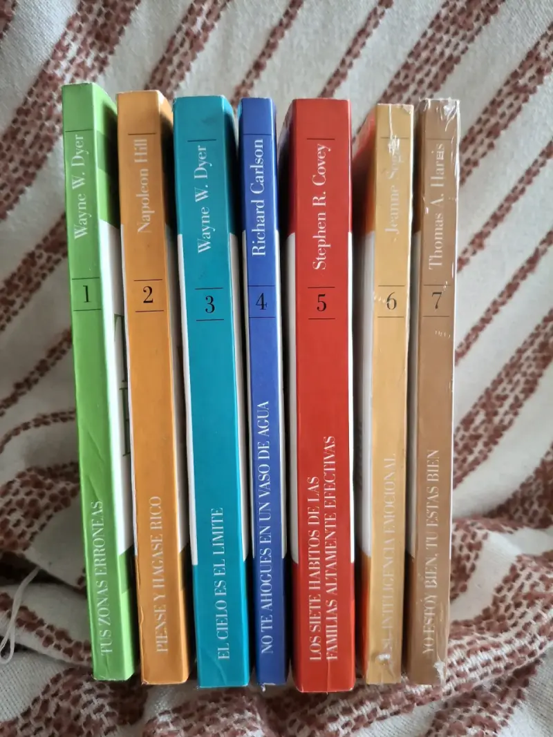 Colección de libros de autoayuda La Tercera - 2