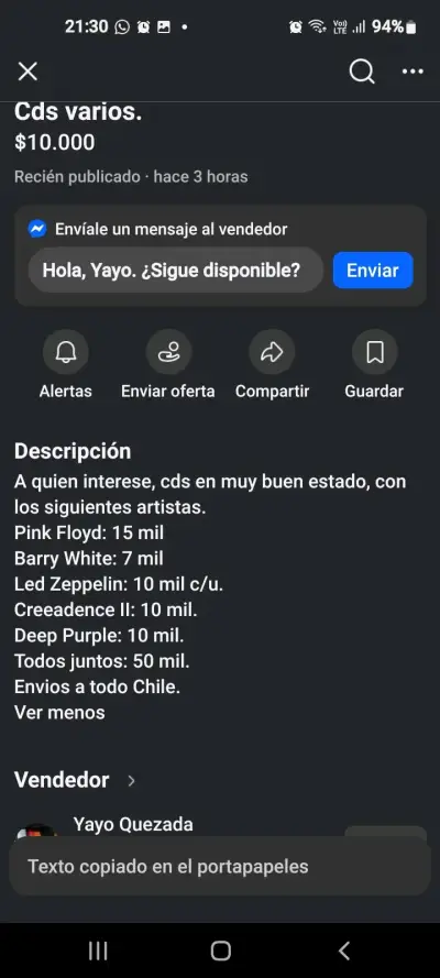 Colección de CDs de música clásica rock y soul - miniatura 2