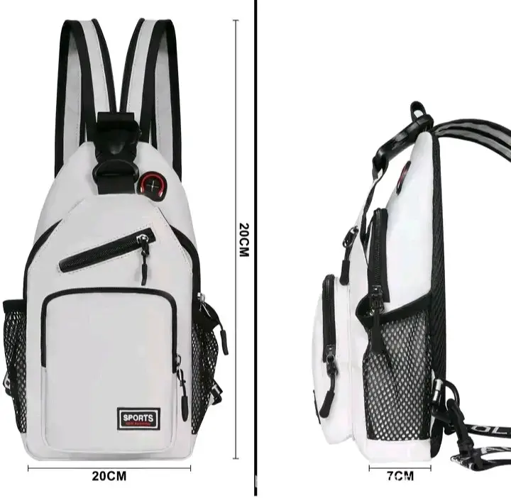 Mochila/bandolera impermeable con múltiples bolsi - 5