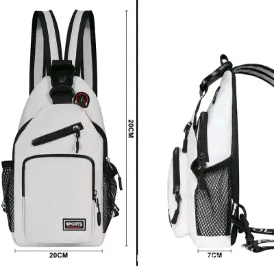 Mochila/bandolera impermeable con múltiples bolsi - miniatura 5
